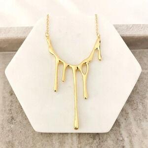 Gold Drip Necklace